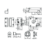 M&C Condor los oplegslot (LIPS 1754)  - Doornmaat 48 t/m 60 - Draairichting 1 - SKG***